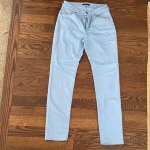 Pastel Blue Monfrere men’s 5 pocket pants Sz 32